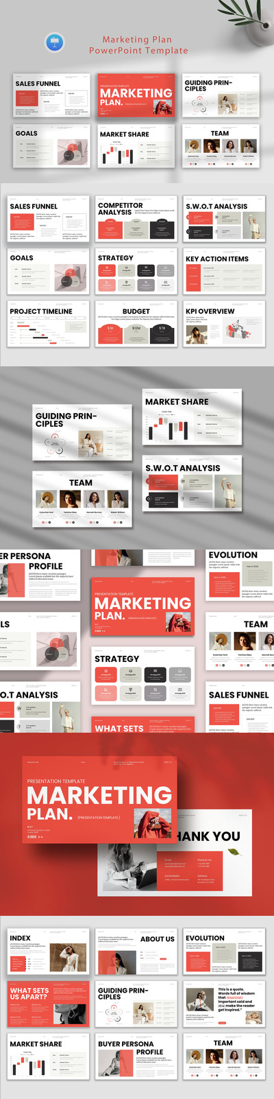 市场营销计划主题演讲模板