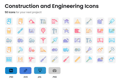 建筑与工程图标