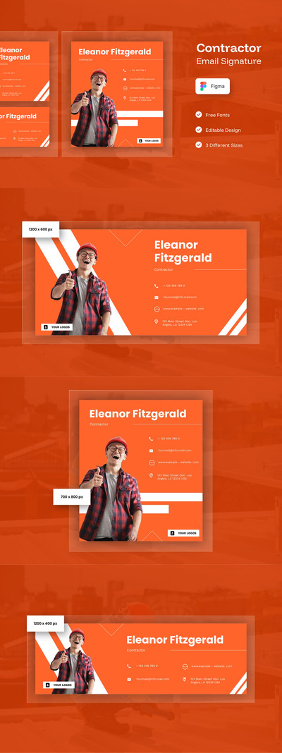 承包商电子邮件签名