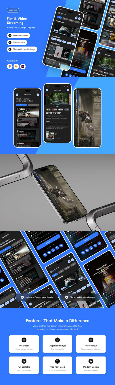 iVision – 视频流媒体移动应用