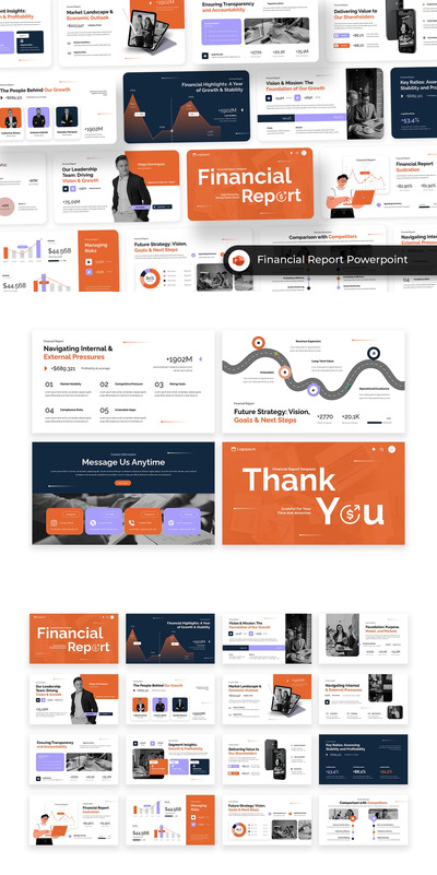 财务报告 PowerPoint 演示文稿