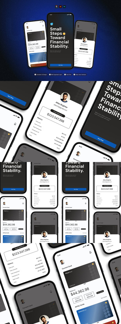 小步骤 – 移动应用 UI 工具包
