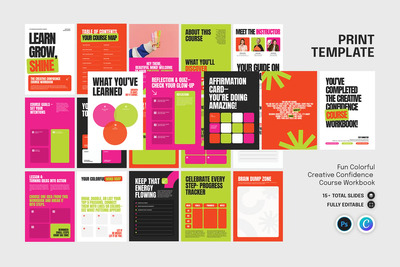 趣味多彩的创意信心课程练习册