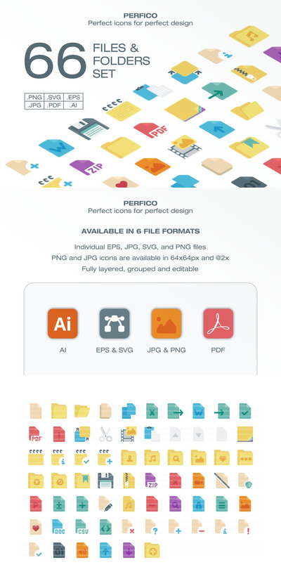 文件和文件夹图标集