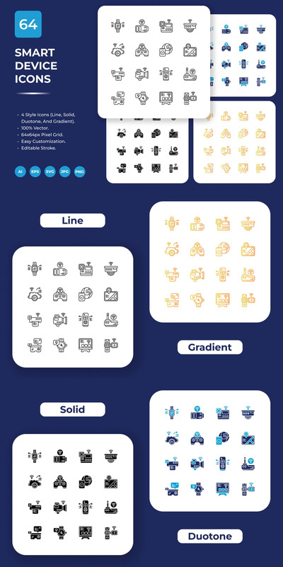 智能设备图标包