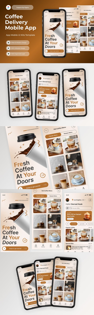 BrewGo – 咖啡配送移动应用