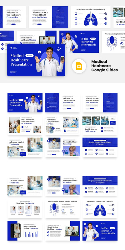 医疗保健谷歌幻灯片演示文稿