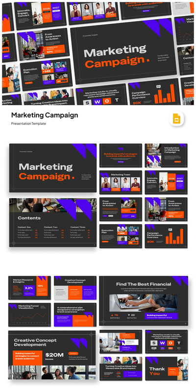 营销活动谷歌幻灯片