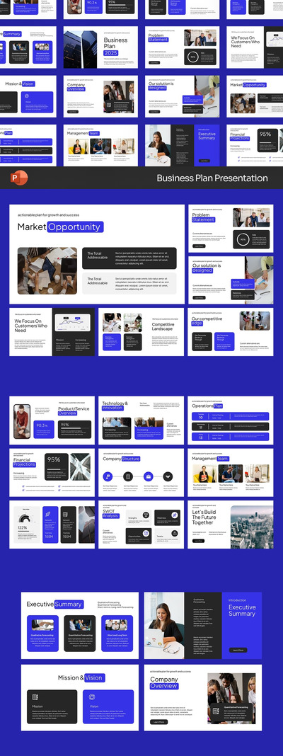 商业计划演示文稿