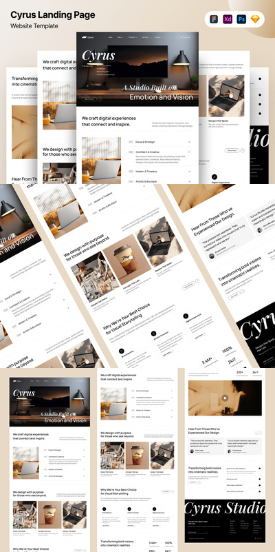 Cyrus – 创意工作室网站