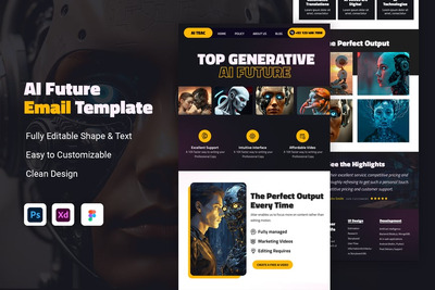 AI电子邮件新闻简报模板