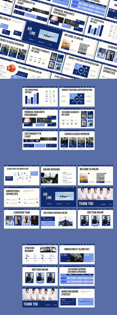 航空公司 PowerPoint