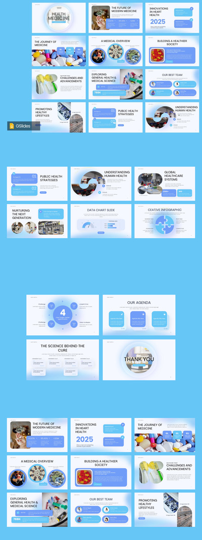 健康医学谷歌幻灯片