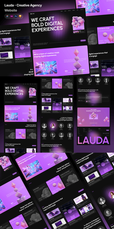 Lauda – 创意机构网站