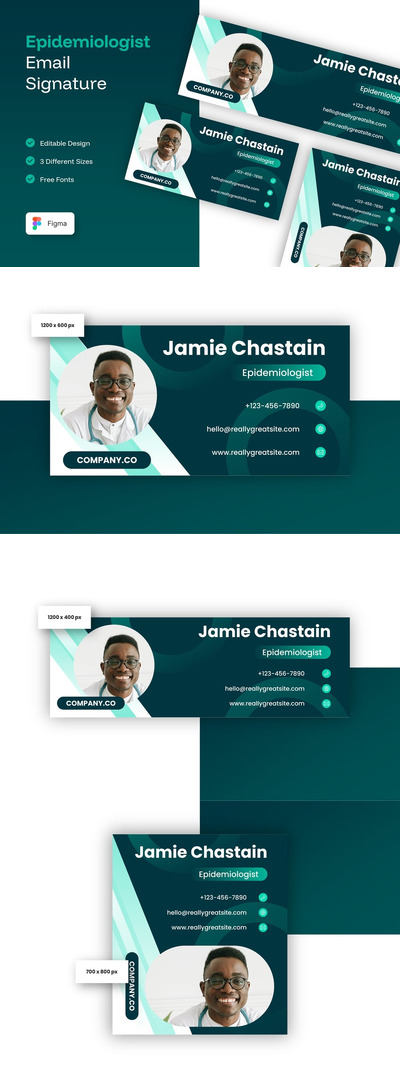 流行病学家电子邮件签名