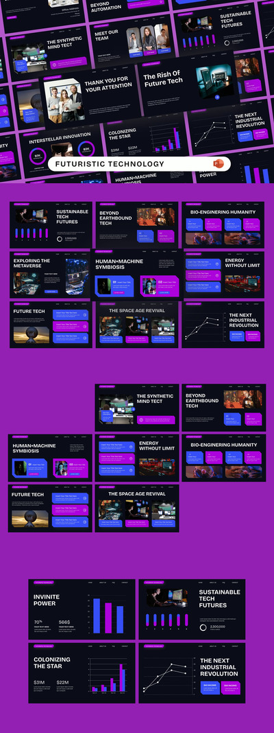 未来科技 PowerPoint
