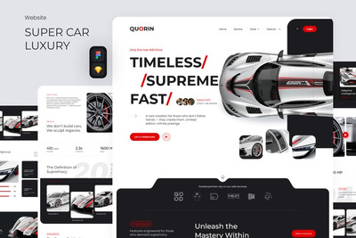QUORIN – 超级跑车豪华网站