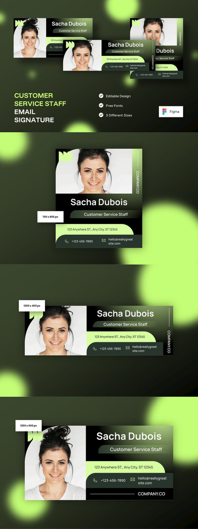 客户服务人员电子邮件签名