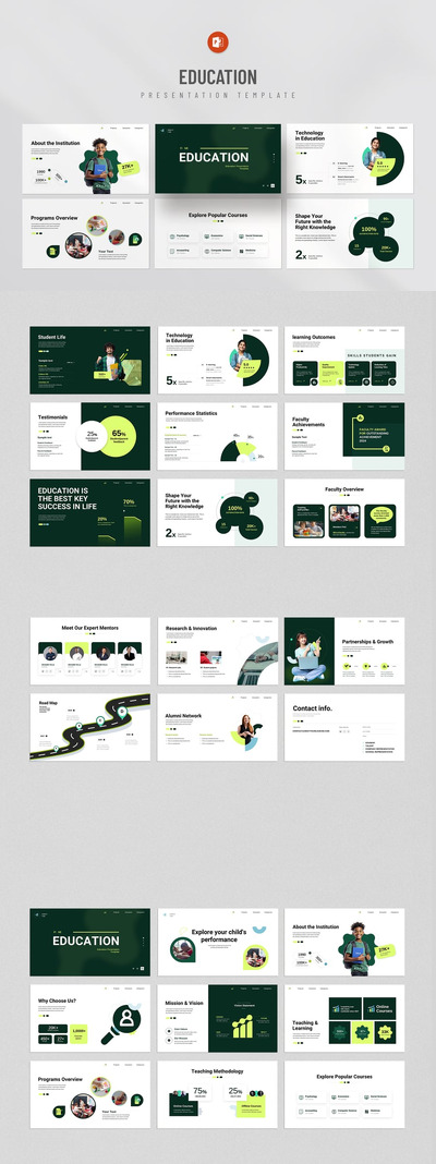 教育演示模板