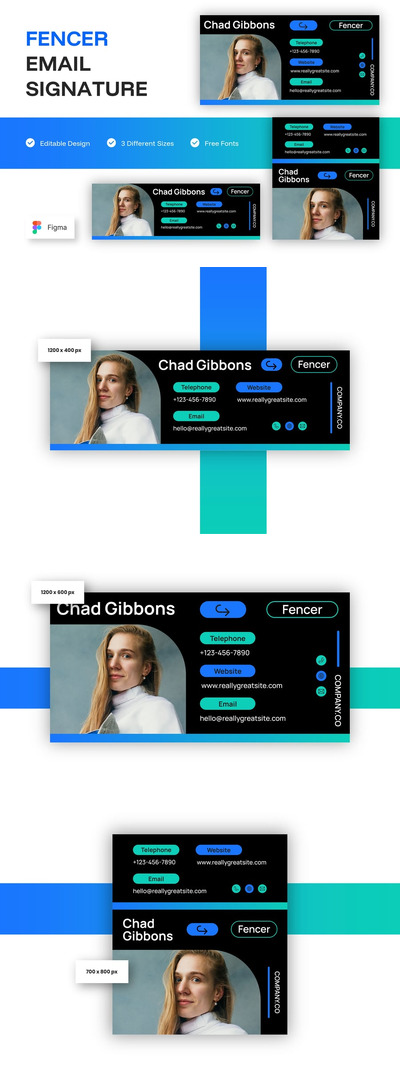 击剑运动员电子邮件签名