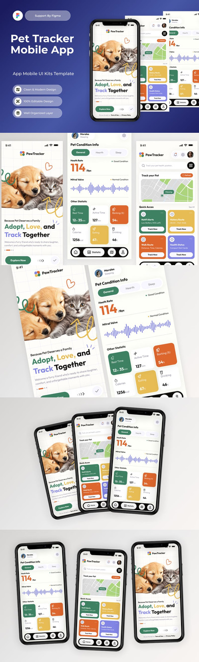 PawTrack – 宠物追踪器移动应用