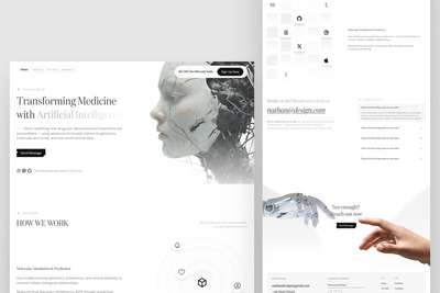 人工智能精准医疗与药物发现着陆页