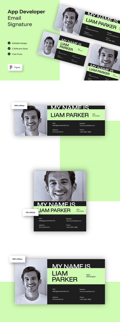 应用开发者电子邮件签名