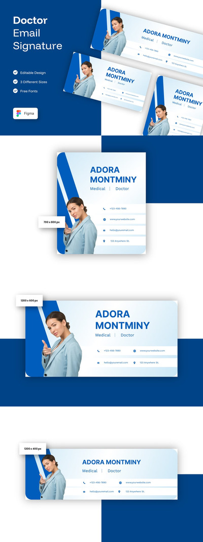 医生电子邮件签名