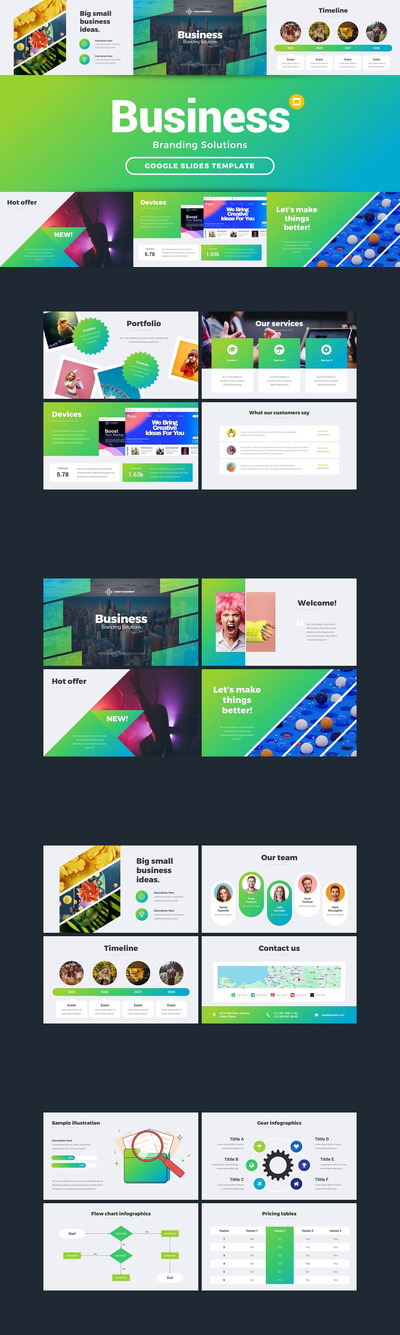 商业品牌解决方案 Google Slides