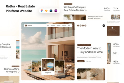 Retfor – 房地产平台网站