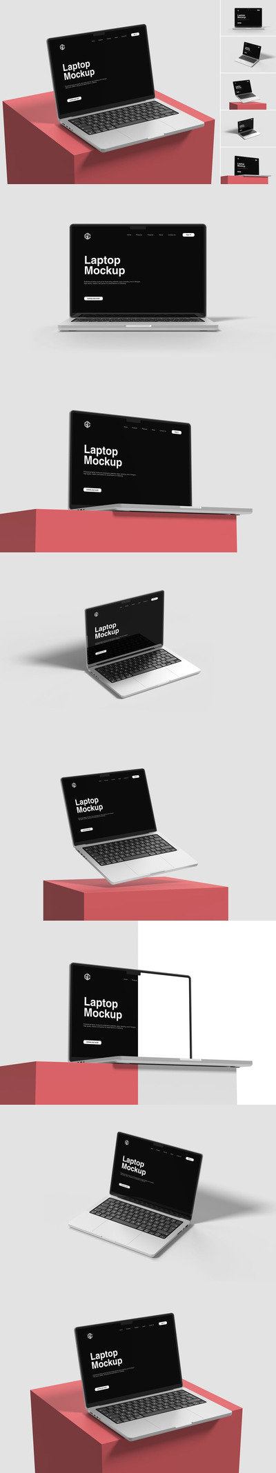 笔记本电脑模型