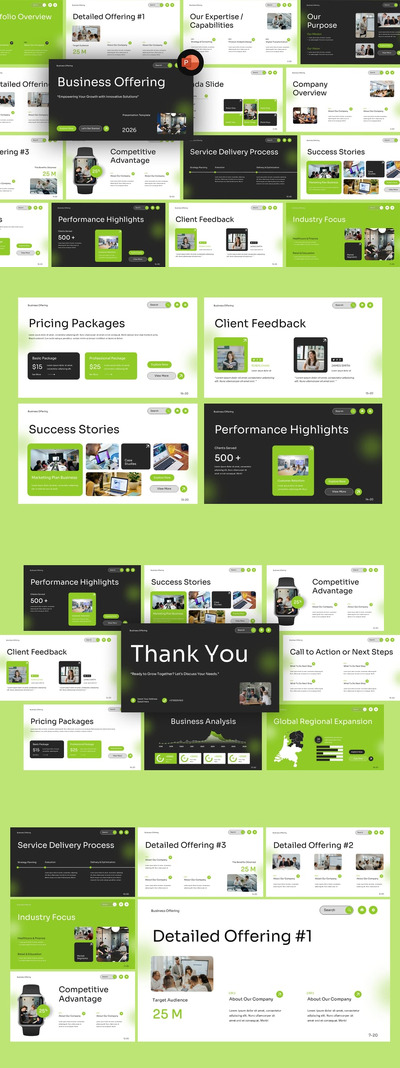 商业产品介绍 PowerPoint