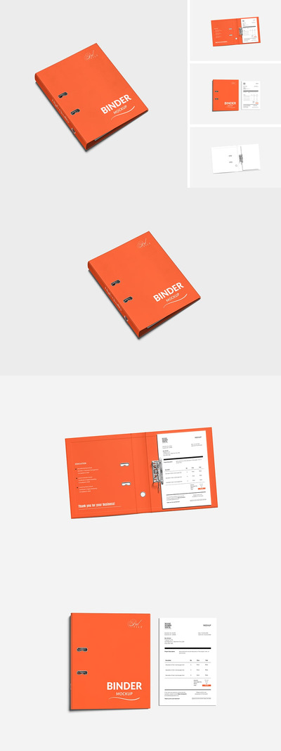 高质量活页夹模型