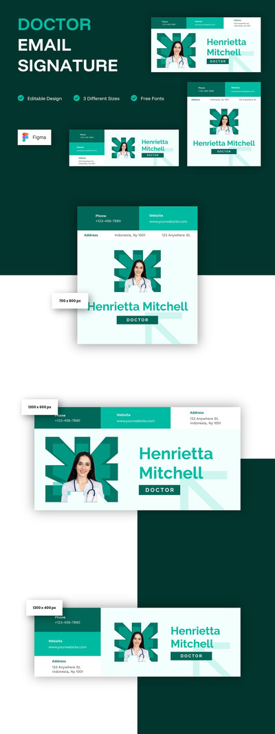 医生电子邮件签名