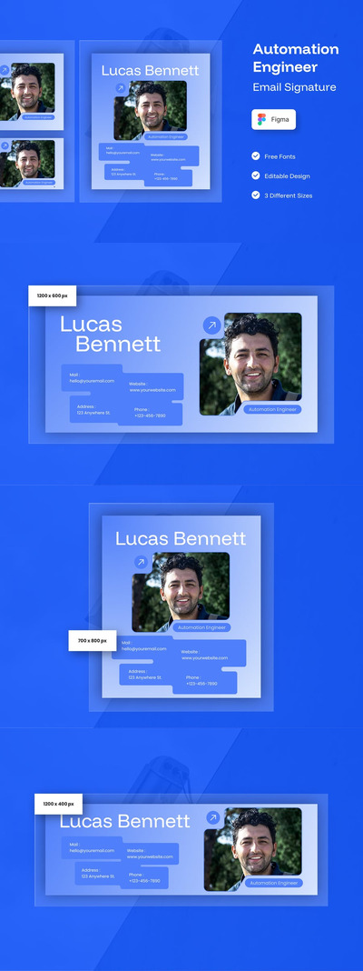 自动化工程师电子邮件签名