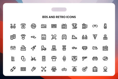 80年代和复古偶像