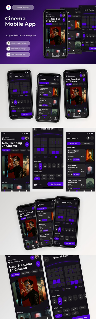 CineVerse – 电影移动应用程序