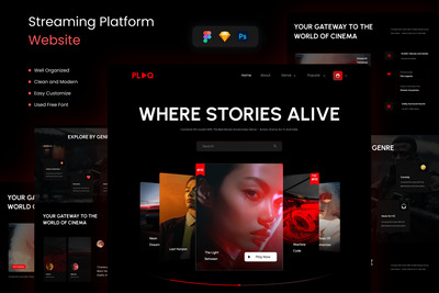 Plaq – 流媒体平台网站