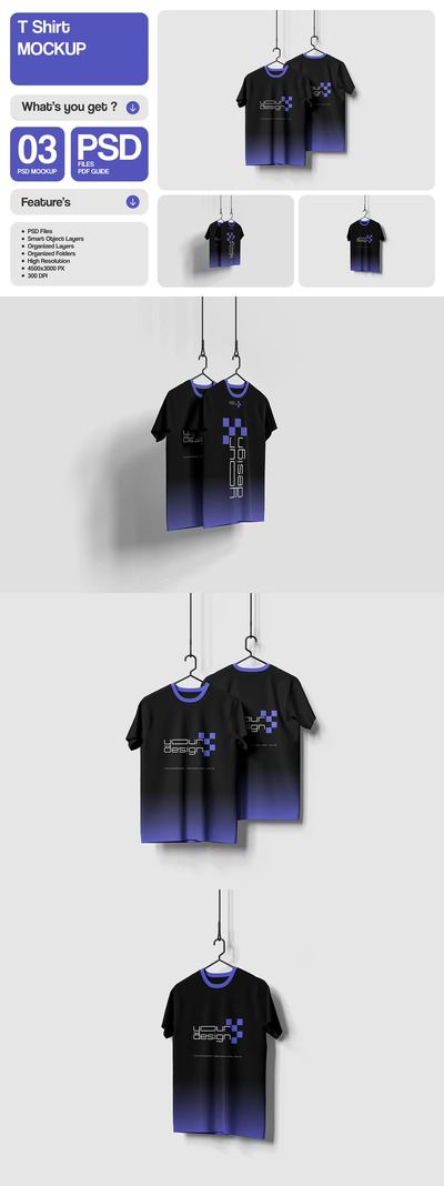 T恤样机