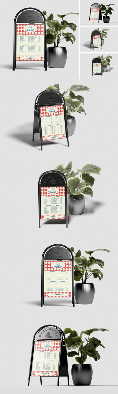 椭圆形标志模型