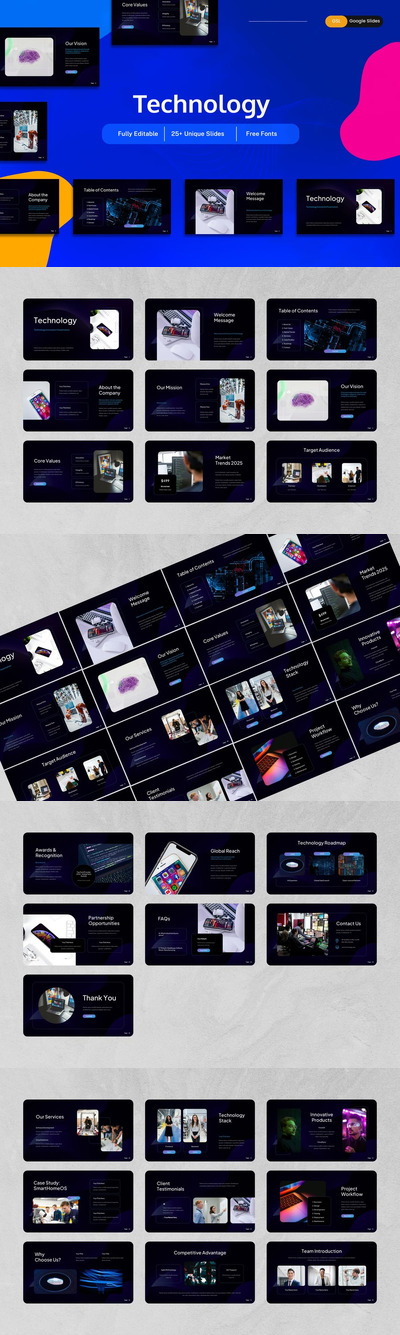 技术谷歌幻灯片