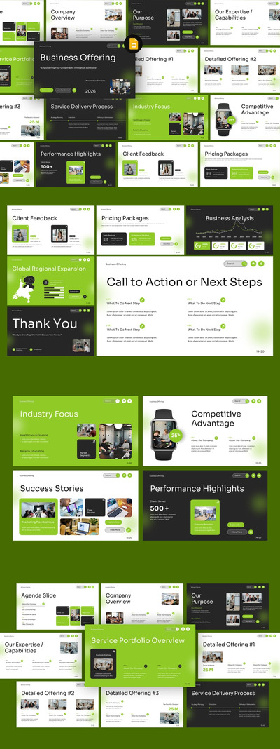 商业产品介绍 Google Slides