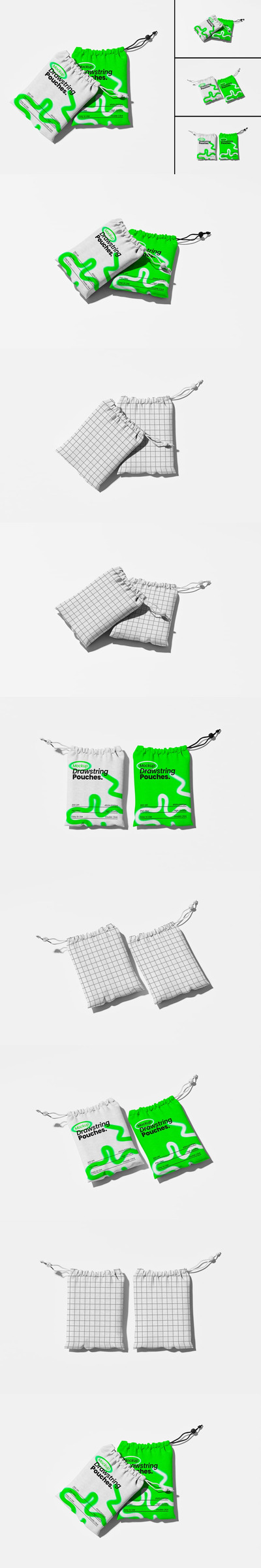 收纳袋面料样板