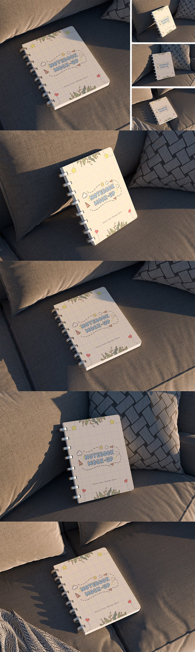 螺旋笔记本模型