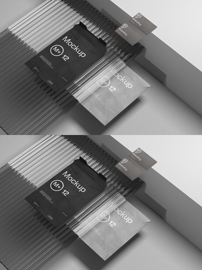 信封品牌文具样机