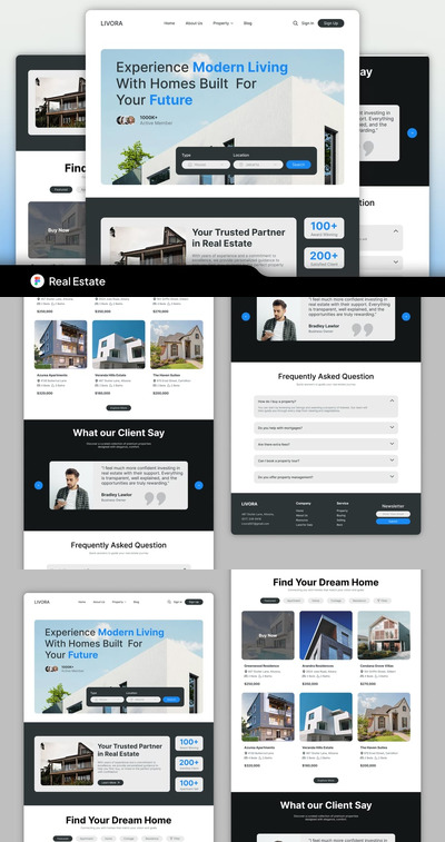 房地产登陆页面