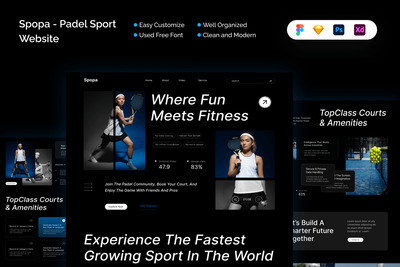 Spopa – Padel 运动网站