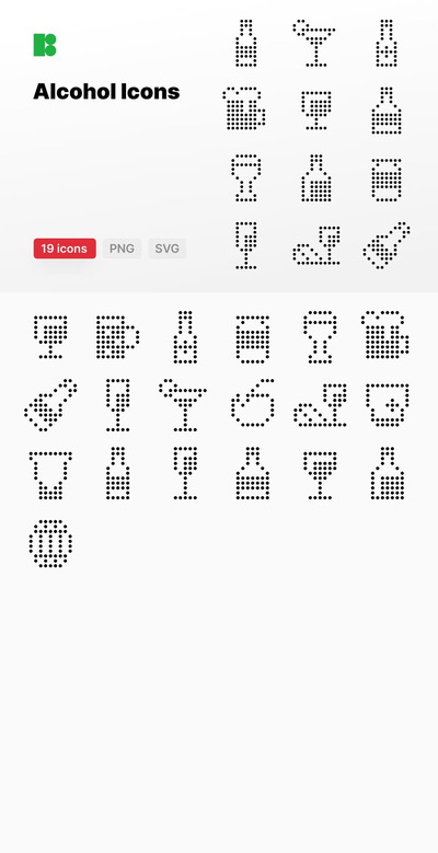 酒精图标