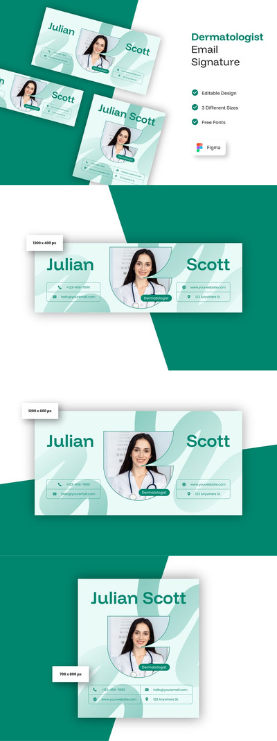 皮肤科医生电子邮件签名