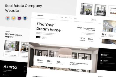 Akerta – 房地产公司网站
